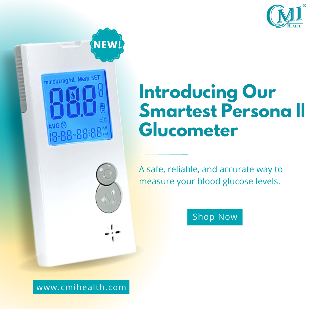 Introducing the Smartest Persona II Glucometer   CMI Health Blog ...