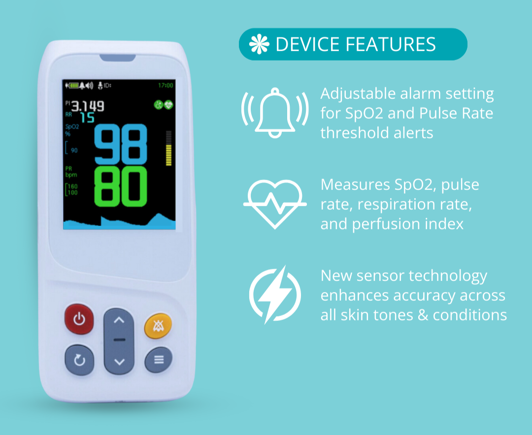 Rechargeable | Handheld Oximeter CH-100