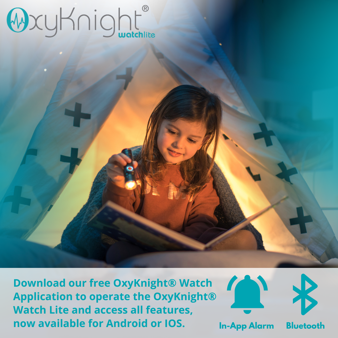 OxyKnight® Watch Lite | Pediatric | Smart Sleep Oximeter