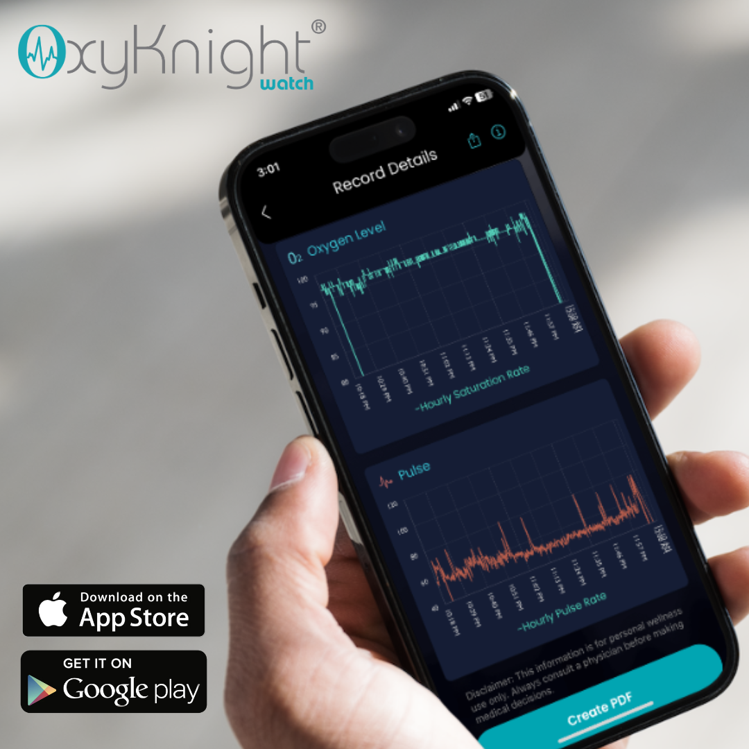 OxyKnight® Watch | Smart Sleep Oximeter