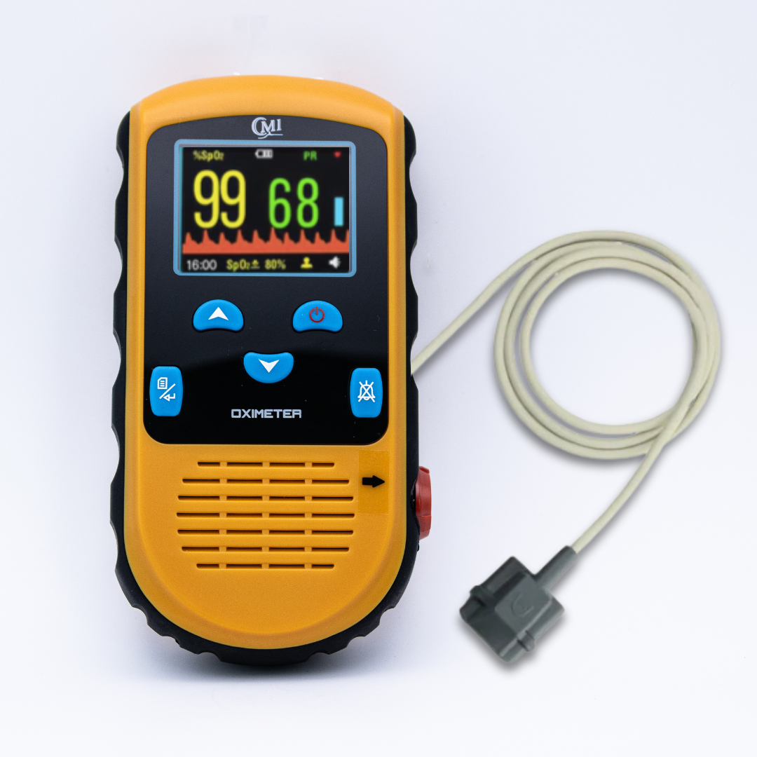 Rechargeable | Handheld Oximeter PC-66L with Pediatric Sensor